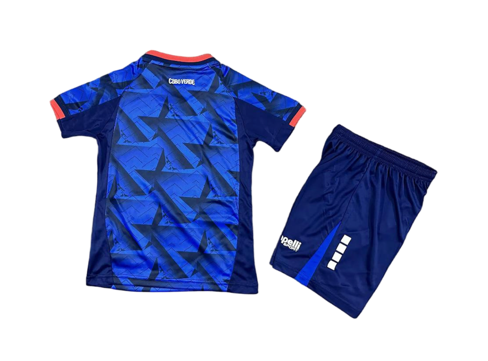 Cabo Verde Soccer Jersey Home Kids Kit Jersey+Shorts World Cup 2026