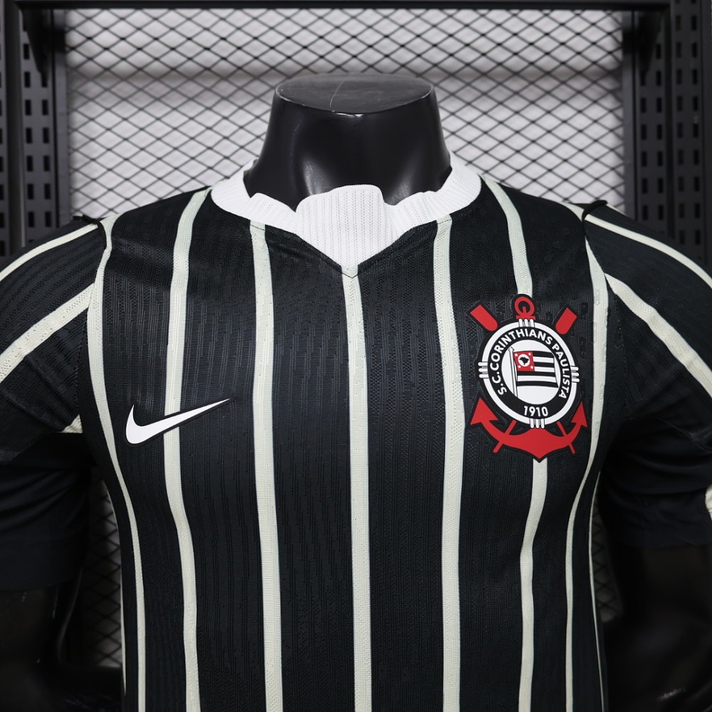 Corinthians Authentic Soccer Jersey Away Shirt 2026