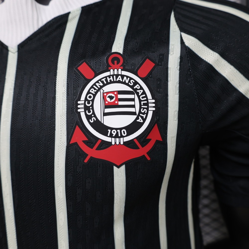 Corinthians Authentic Soccer Jersey Away Shirt 2026