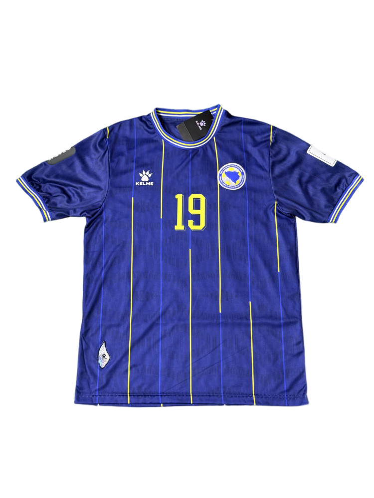 ALAJBEGOVIĆ #19 Bosnia and Herzegovina Football Jersey Home Shirt World Cup 2026-27