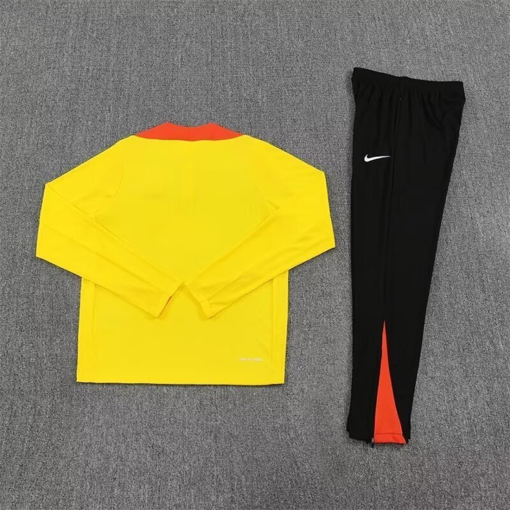 Adults & Kids Brazil Training Training Kit (Sweatshirt+Pants) Blue World Cup 2026