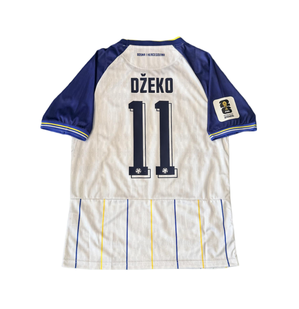 DŽEKO #11 Bosnia and Herzegovina Football Jersey Away Shirt World Cup 2026-27