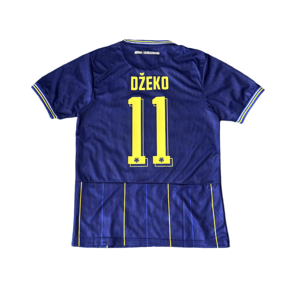 DŽEKO #11 Bosnia and Herzegovina Football Jersey Home Shirt World Cup 2026-27