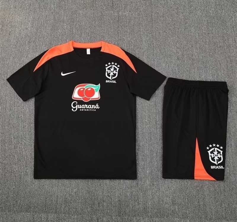 Brazil Training Jersey Kit Black World Cup 2026