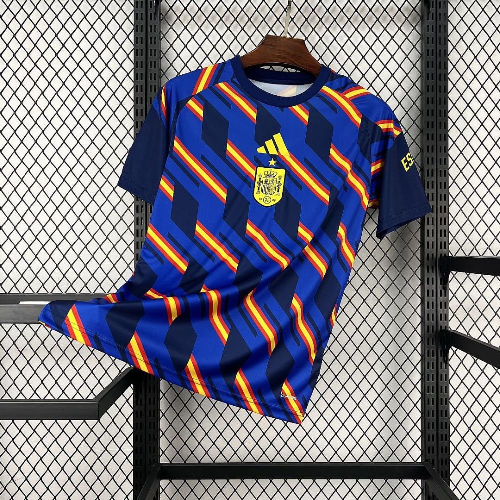 Spain Football Jersey Pre-match Custom Shirt World Cup 2026