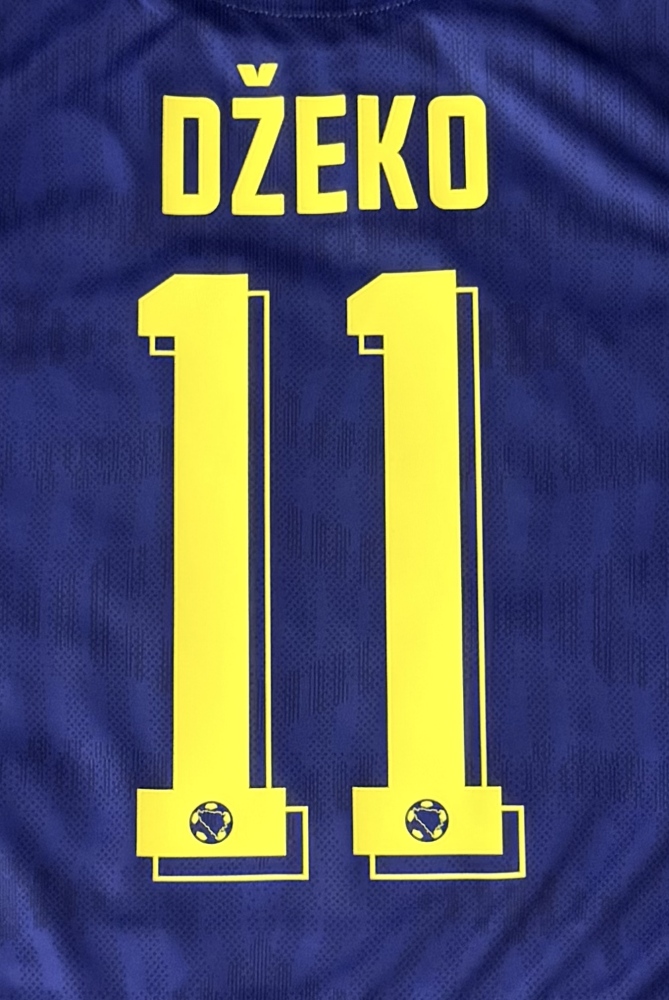 DŽEKO #11 Bosnia and Herzegovina Football Jersey Home Shirt World Cup 2026-27