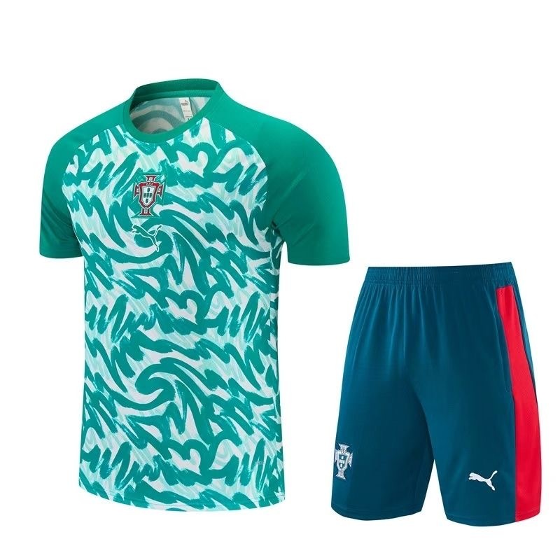 Portugal Training Jersey Adults & Kids Kit Green World Cup 2026
