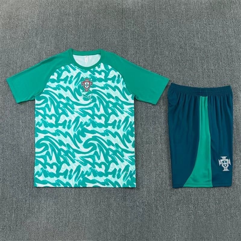 Portugal Training Jersey Adults & Kids Kit Green World Cup 2026