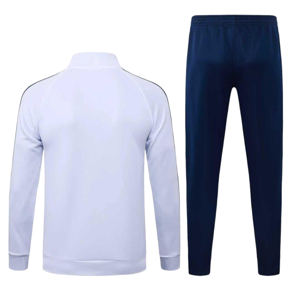 Real Madrid Training Kit (Sweatshirt+Pants) White 2026/27