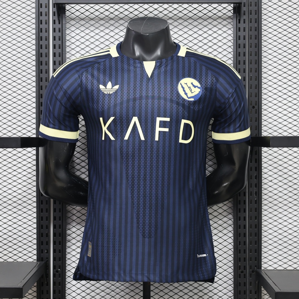 Al Nassr Authentic Soccer Jersey Away Shirt 2026/27 - With Sponsor