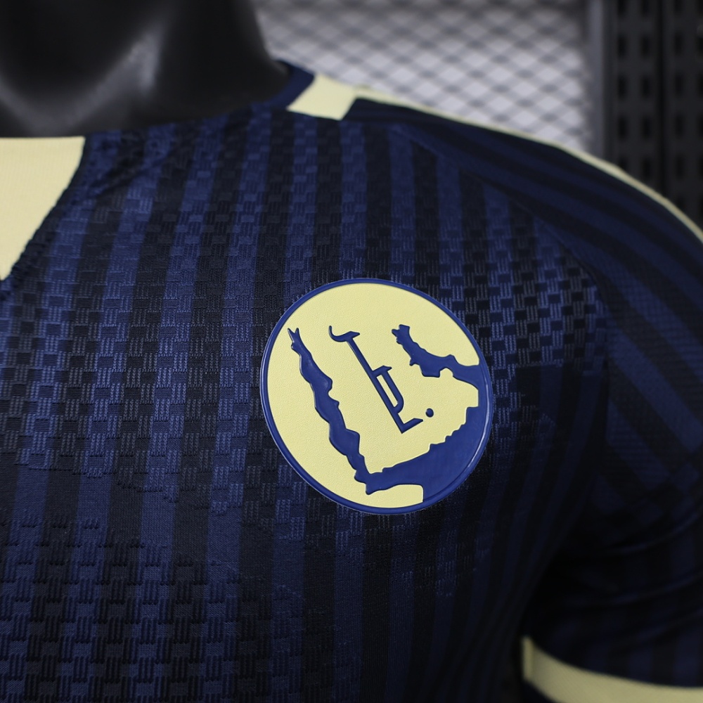 Al Nassr Authentic Soccer Jersey Away Shirt 2026/27 - With Sponsor