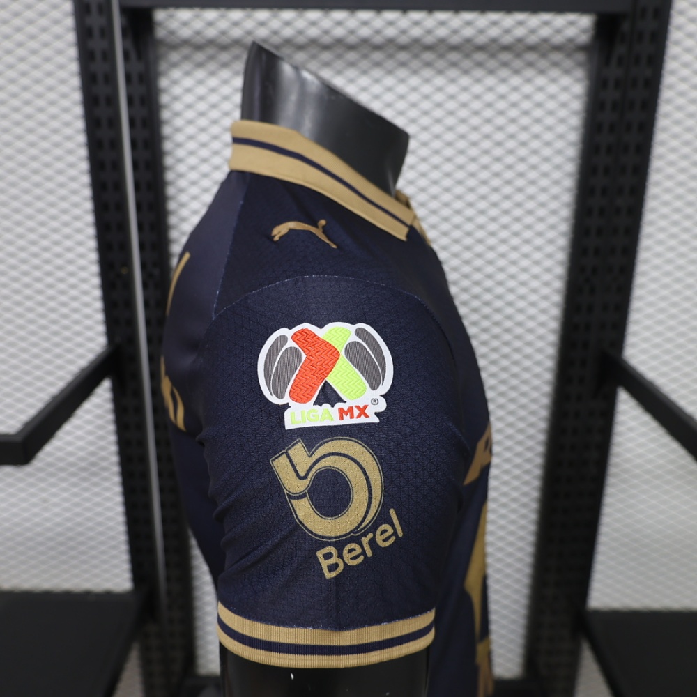 Pumas UNAM Authentic Soccer Jersey Away Shirt 2026-27