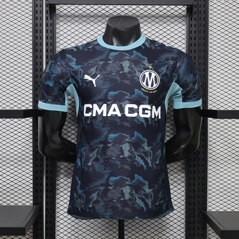Marseille Authentic Football Jersey Away Shirt 2026/27