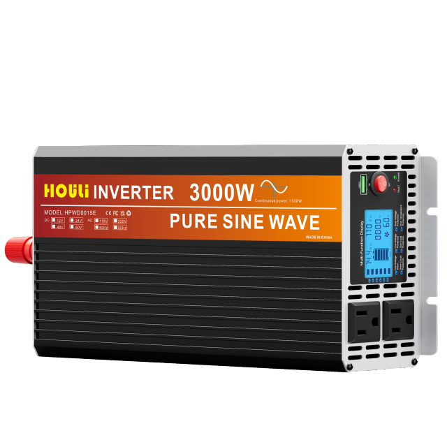 1500W Pure Sine Wave Inverter | RV, Truck & Solar Use | ETL Certified