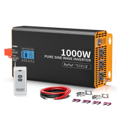 500 Watt Pure Sine Wave Inverter 12V/24V DC | Car Cigarette Lighter Adapter | For Laptop & Phone