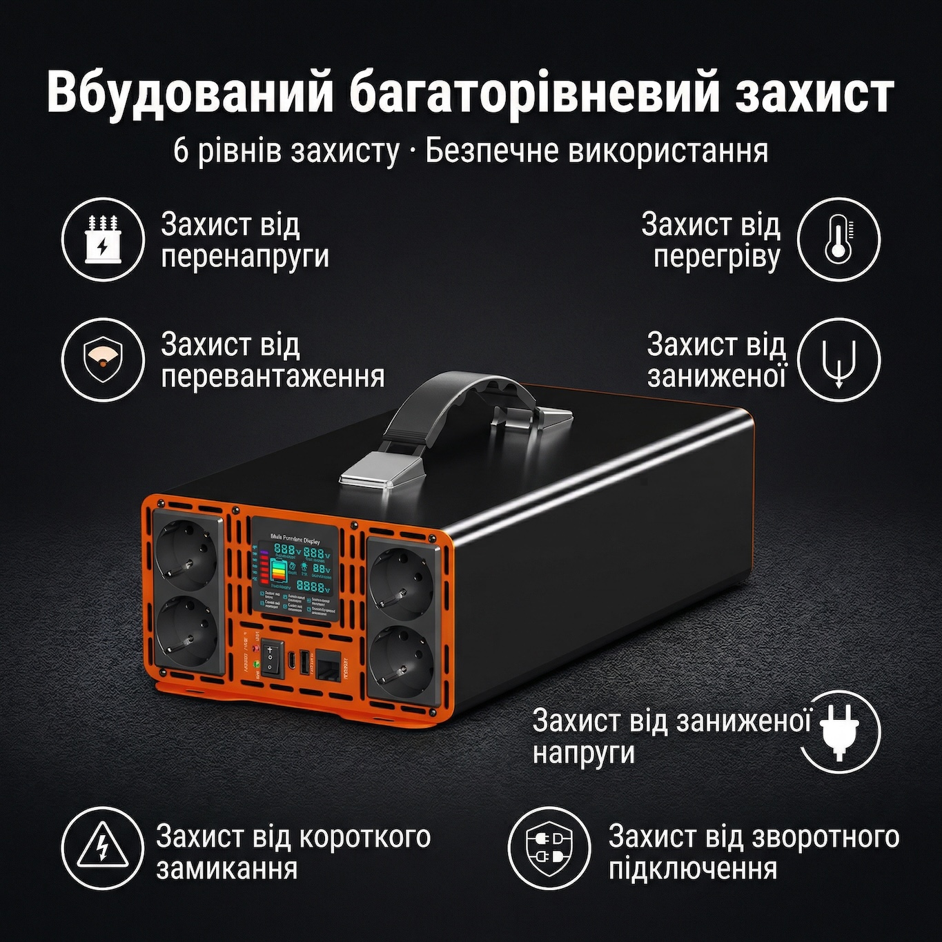 Технічні переваги HOULI