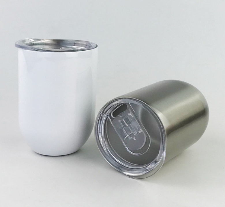 12oz Stainless Steel Wine Tumbler