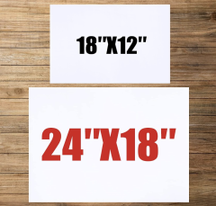 PN20262-Corrugated Plastic Blank Yard Sign