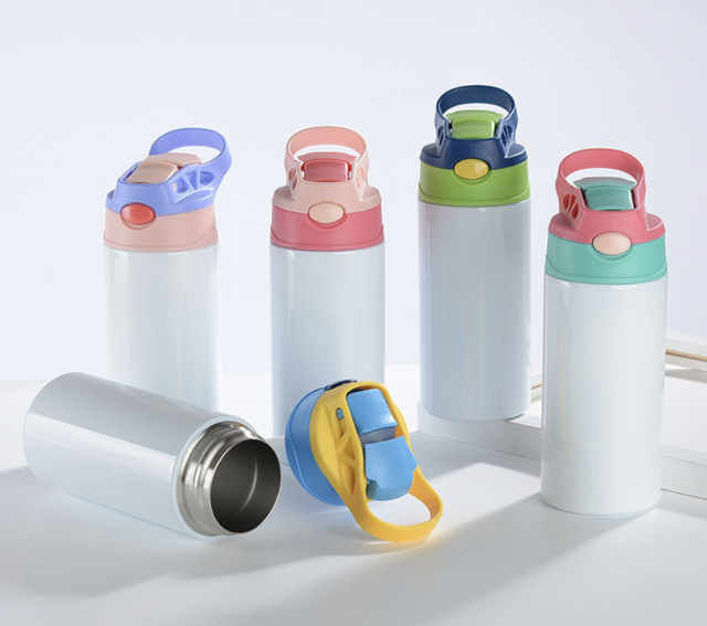 GA004- 350ml Sublimation Kids Sippy Tumbler