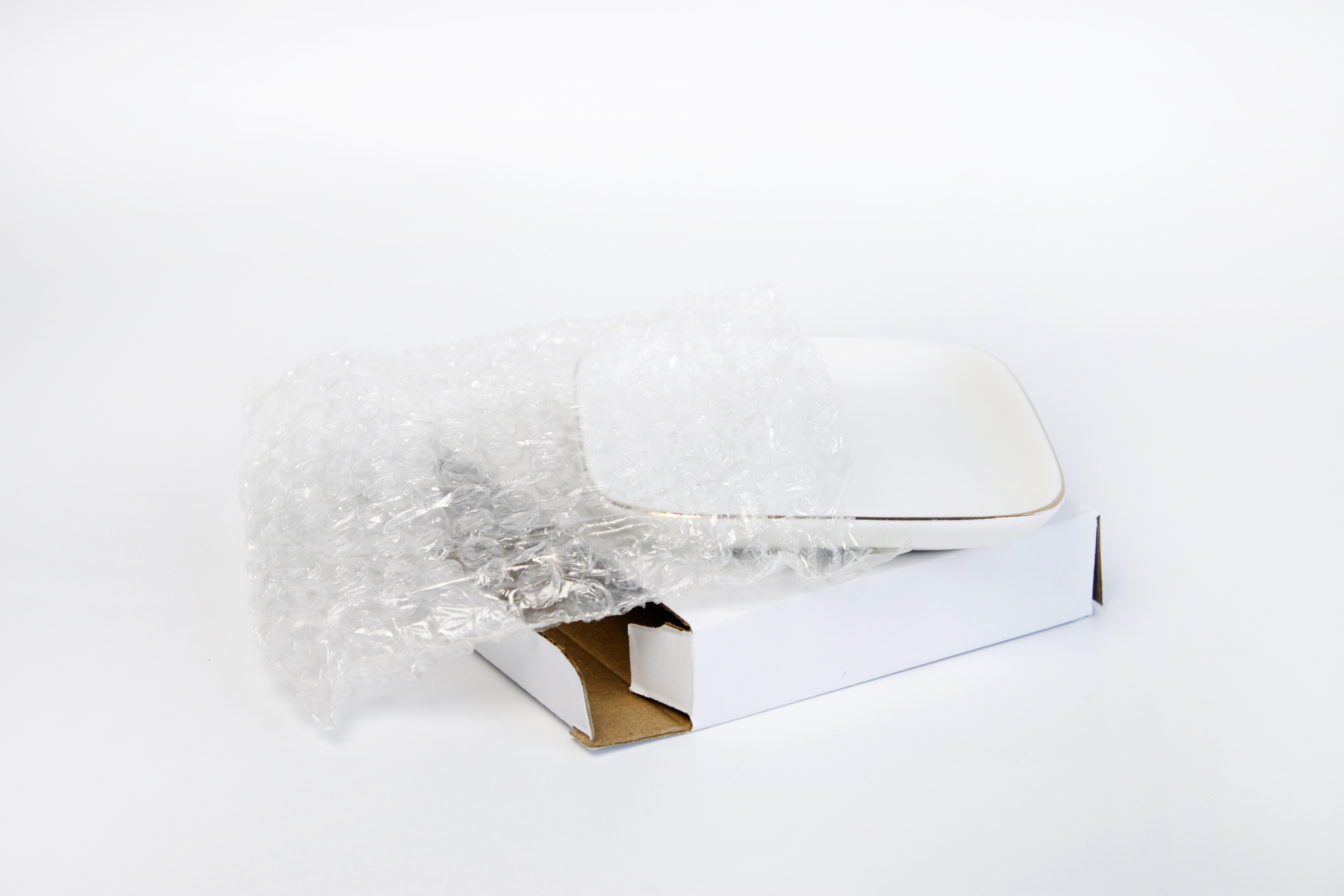 Sublimation Square Ceramic Jewelry Tray