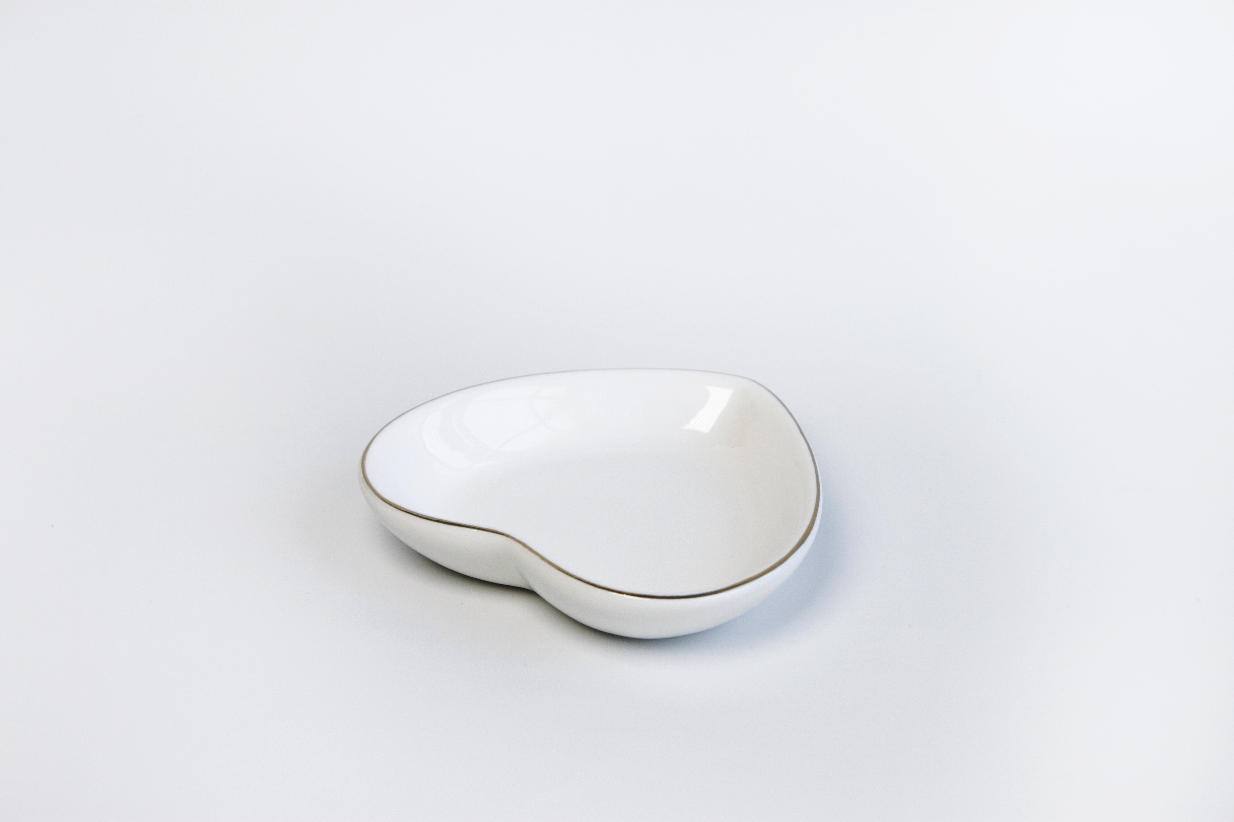 Sublimation Heart Ceramic Jewelry Tray