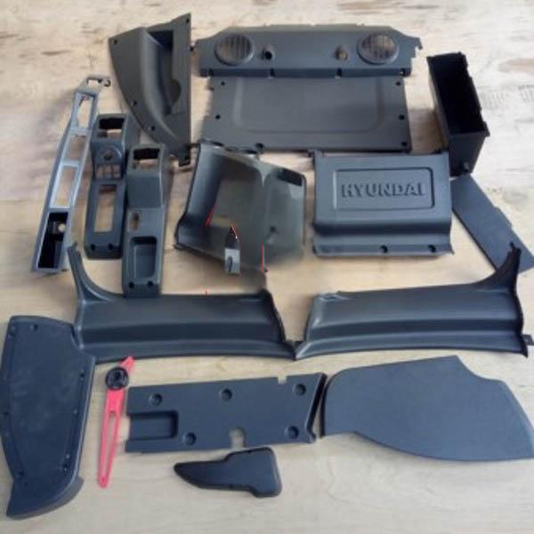 Console decorative panel for Hyundai Excavator parts R225-7 R305-7 R335-7 R455-7