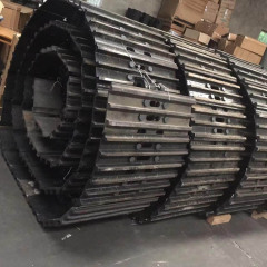 Hyundai excavator track assembly