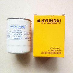 Pipeline filter element 31E9-0126 Hyundai Excavator R215-9 R55-7 R60-7 R80-7 R215-9C R225-9 225-9T 305-9