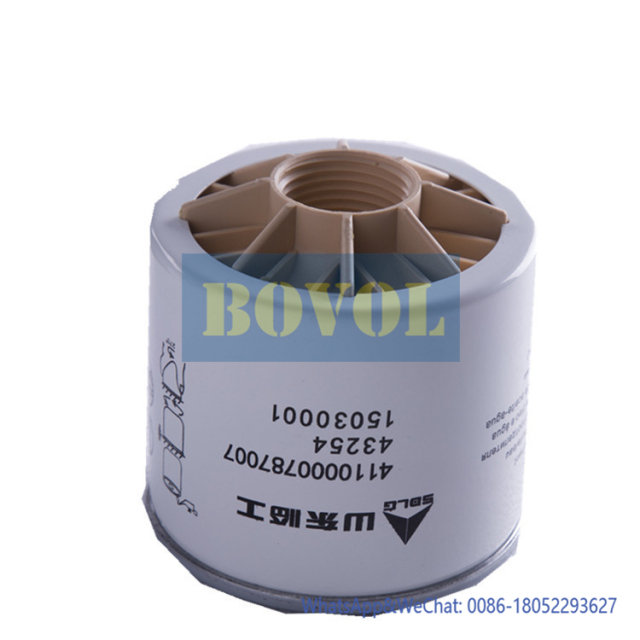 SDLG Excavator parts LG6250 LG6250 LG6270 fuel pre filter 4110000787007