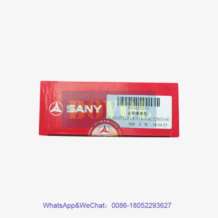 SANY Excavator SY65C main pump maintenance kit A10VO71DFLR/31R-VSC12N00-60042321K