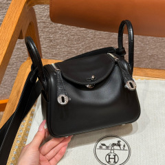 Hermes Lindy Saiz：19*12.5*9sm