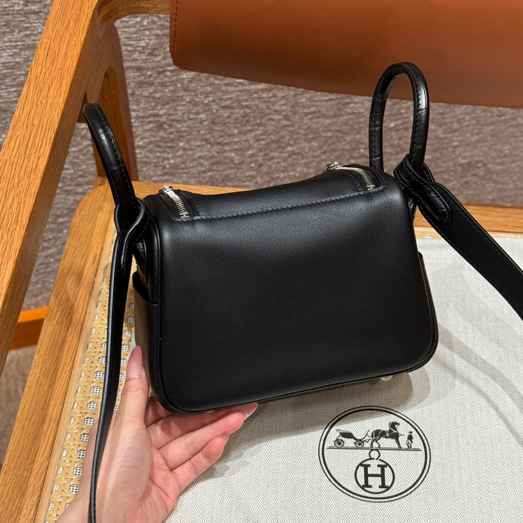 Hermes Lindy Saiz：19*12.5*9sm