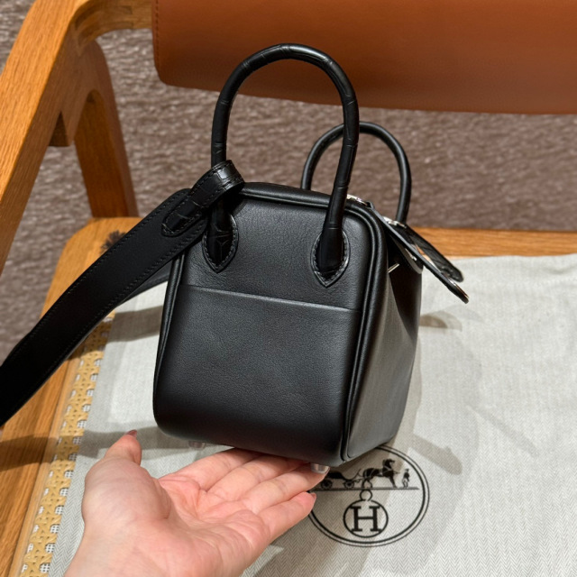 Hermes Lindy Saiz：19*12.5*9sm