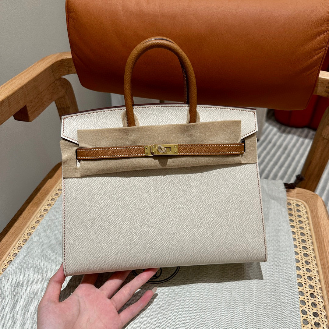 Hermes Birkin Saiz：25*20*13cm
