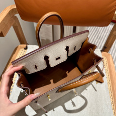 Hermes Birkin Saiz：25*20*13cm