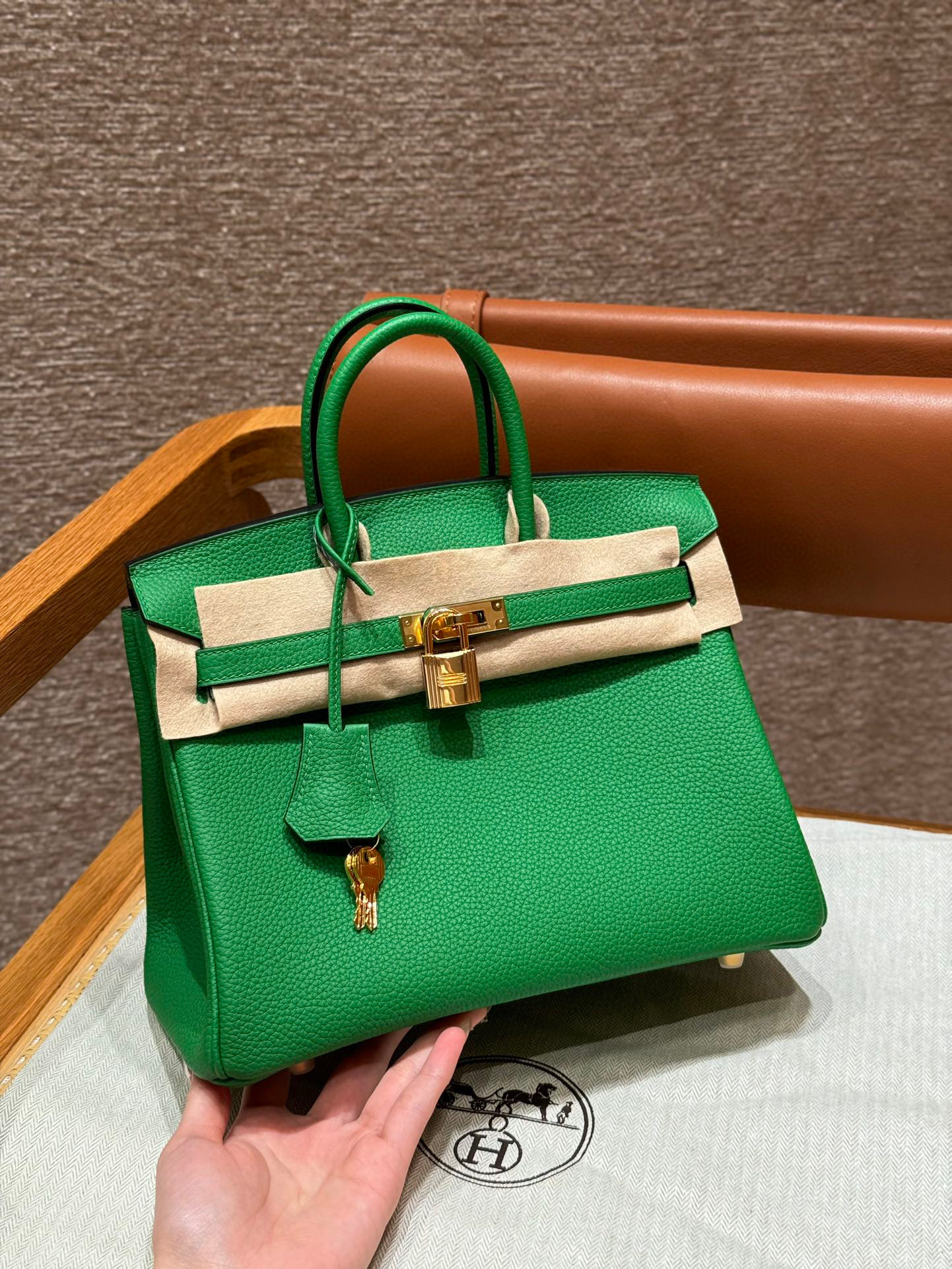 Hermes Birkin Größe: 25 * 20 * 13 cm