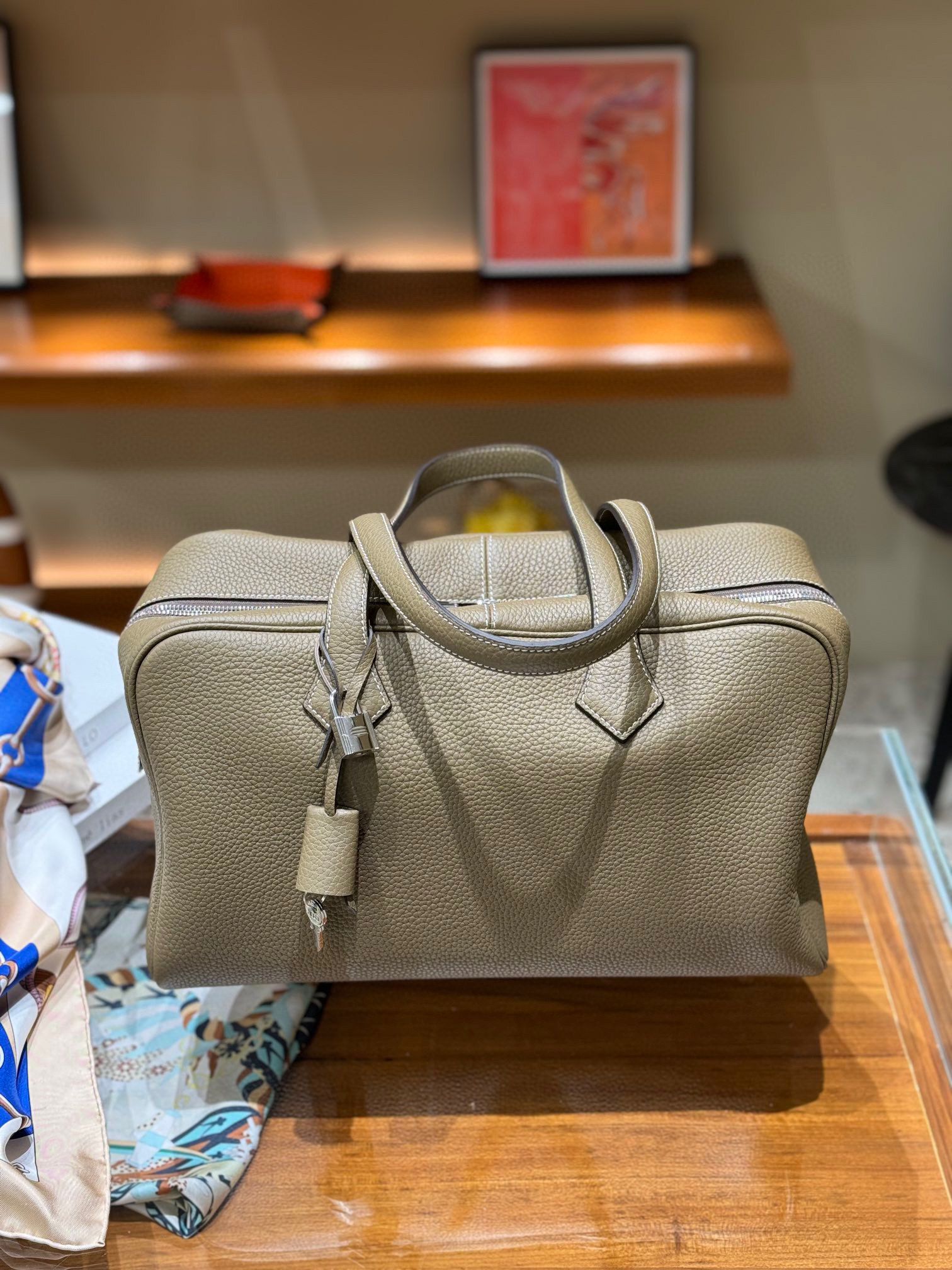 Hermes Victoria  Size：36*23*14.5cm