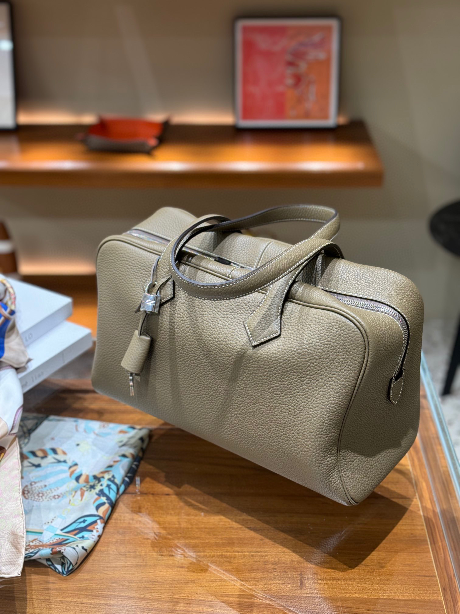 Hermes Victoria  Size：36*23*14.5cm