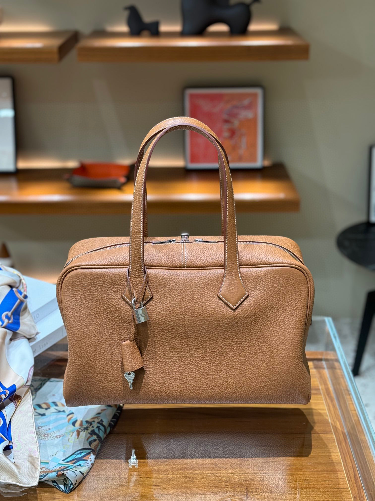 Hermes Victoria  Size：36*23*14.5cm