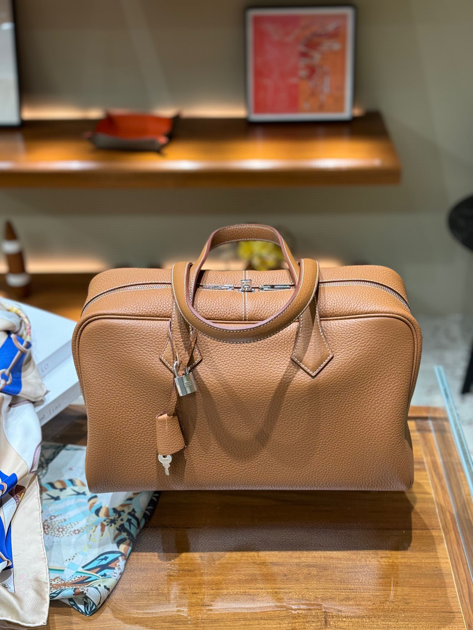 Hermes Victoria  Size：36*23*14.5cm