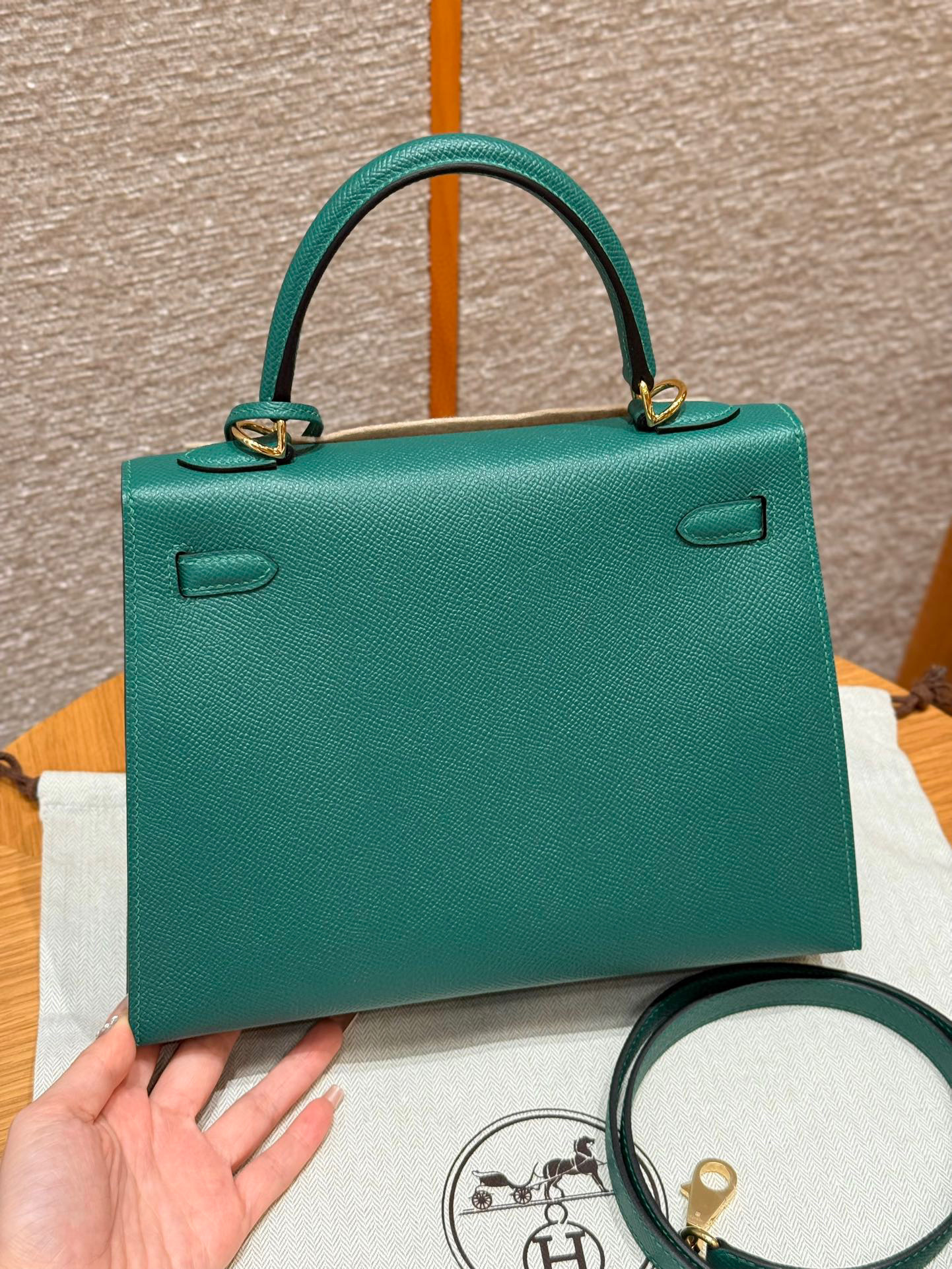 Hermes Kelly Dimensioni: 25*17*7cm