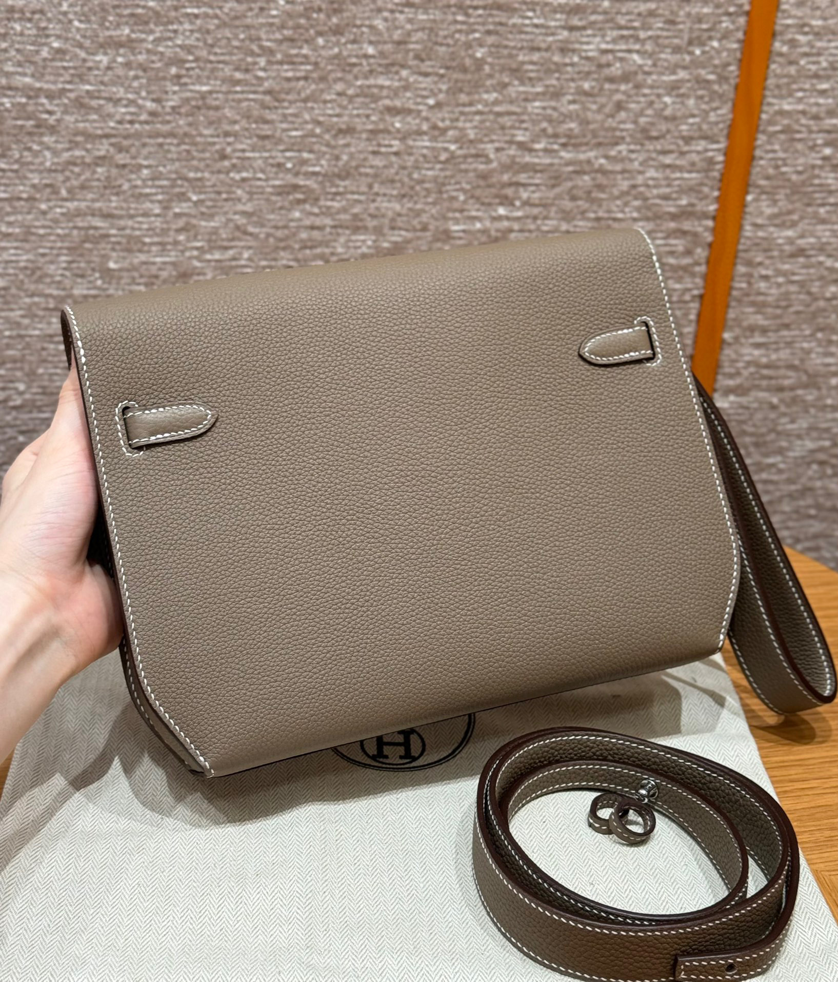 Hermes Kelly depeches Dimensioni: 25*19.5*4cm
