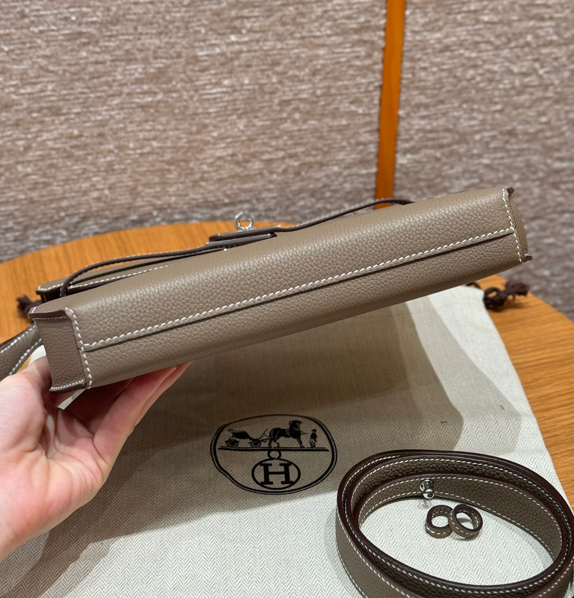 Hermes Kelly depeches Dimensioni: 25*19.5*4cm