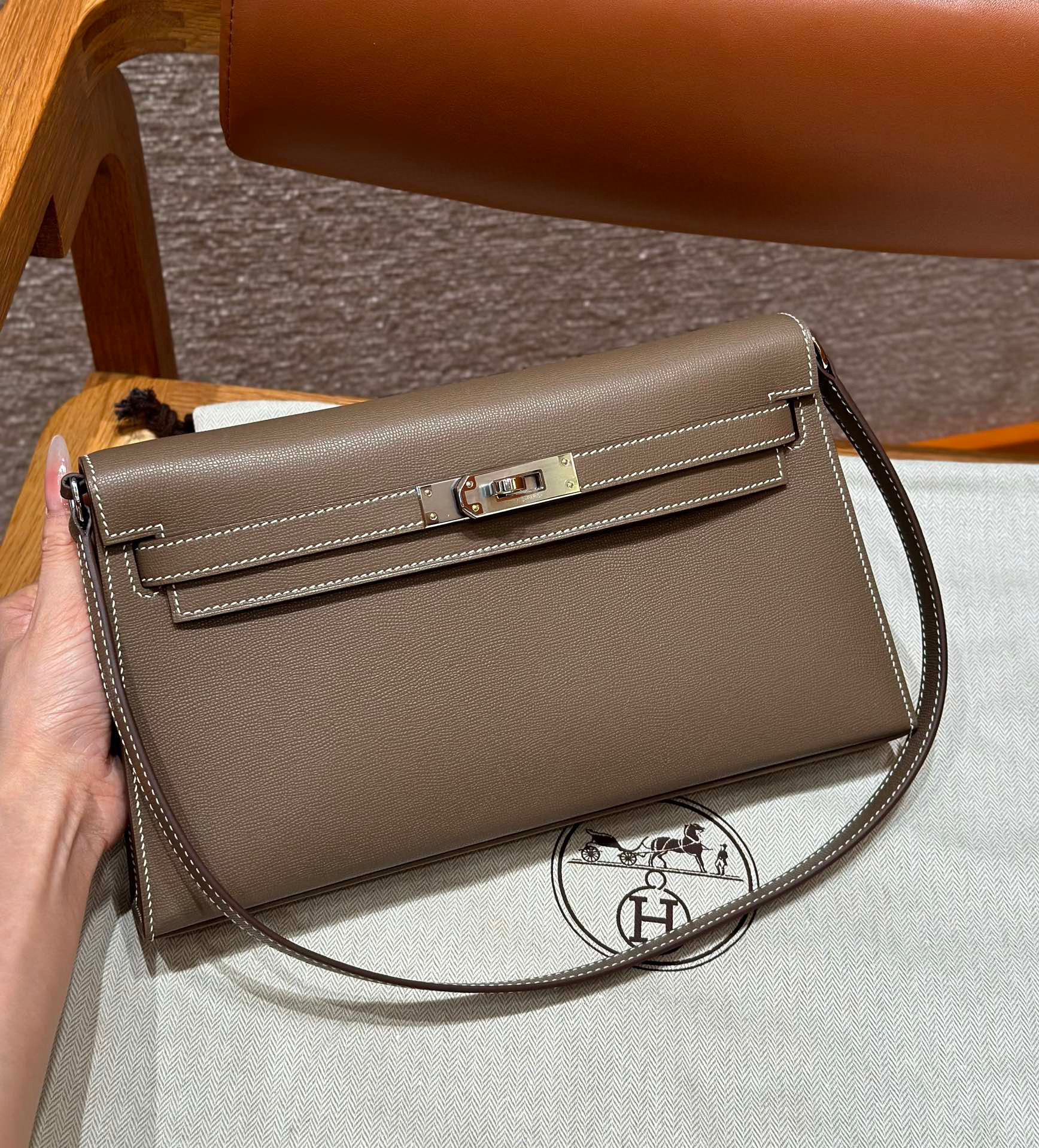 Hermes Kelly elan Dimensioni: 27*15*5cm