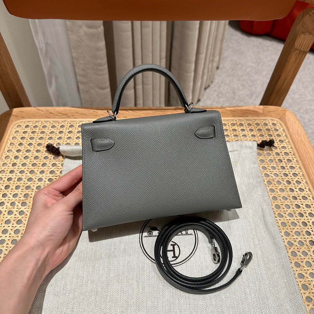 Hermes Kelly mini Size：19*12*5.5cm
