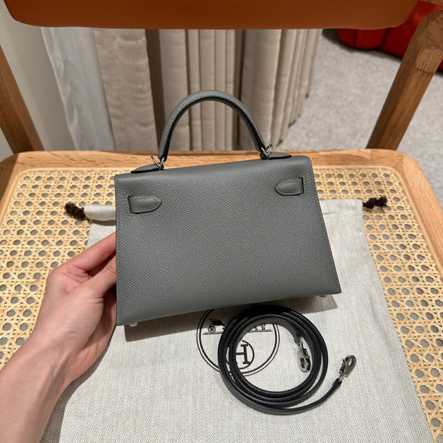 Hermes Kelly mini Size：19*12*5.5cm