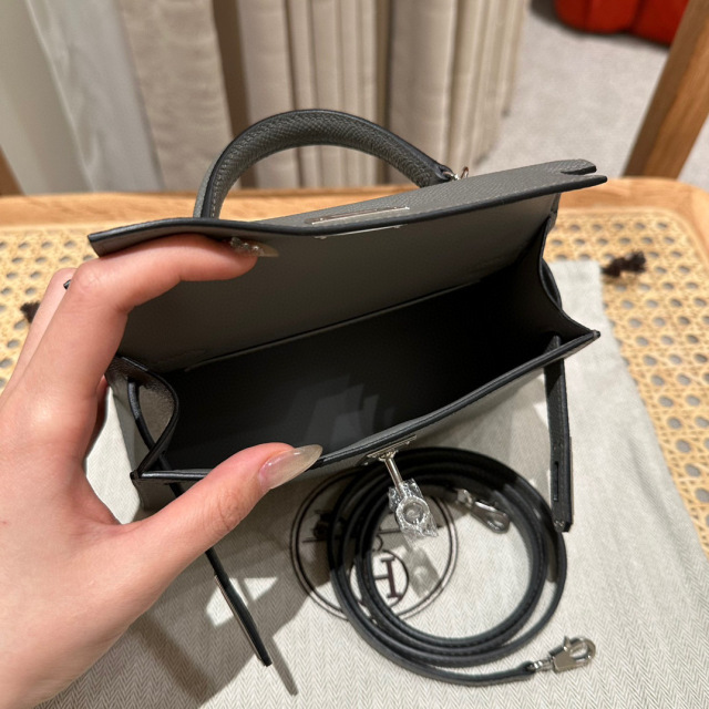 Hermes Kelly mini Size：19*12*5.5cm