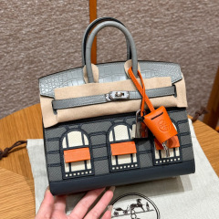 Hermes Birkin Faubourg Touch Size：20*16*11cm