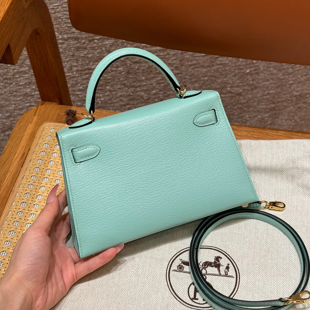 Hermes Kelly mini  Size：19*12*5.5cm