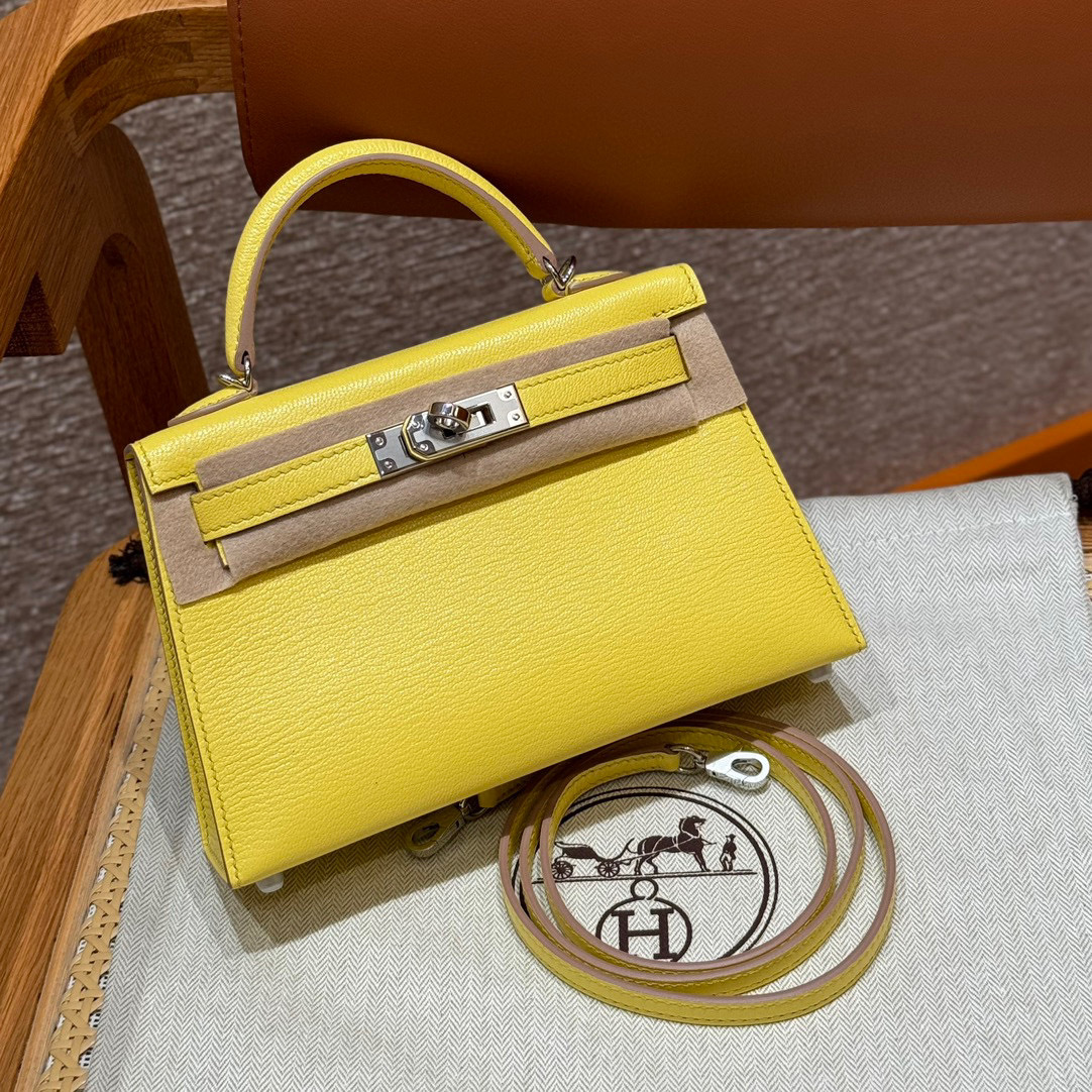 Hermes Kelly mini  Size：19*12*5.5cm